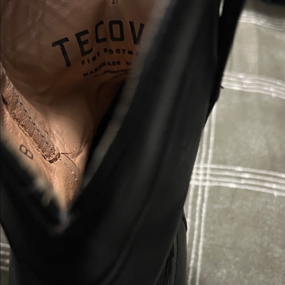 Tecovas Midnight Black Women's Boots - Picture 5 of 6
